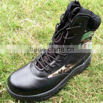 Desert Color Sand Colour Leather 9.5inch Good Quality DELTA Tactical Boots photo-2