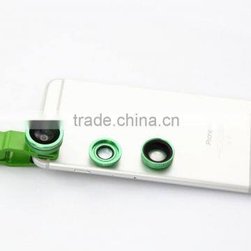 3 in 1 0.65x Wide Angle Universal Clip180 Degree Fisheye Lens for Iphone Mobile Phone photo-3