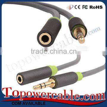 Manufacturing 3.5mm Headphone Jack To AUX Input Auxiliary Audio Cable Extension photo-3