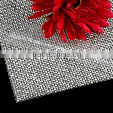 2016 New Style Heat Transfer Crystal Mesh/Roll/Net/Trims/Sheets, Iron on Crystal Rhinestone Strass Wholesale