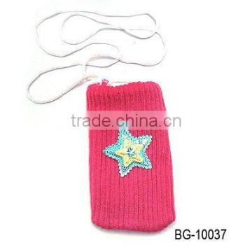 trendy fancy new lanyard pouch for cellphone