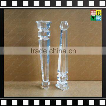 Modern Furniture Legs of Crystal Acrylic Material Table Legs and Chair Bench Legs From China