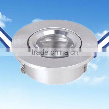 High Quality Indoor Lighting 45mm 1w Led Ceiling Light Housing