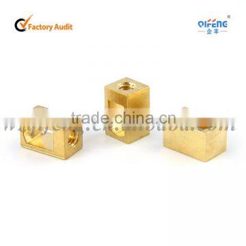 hardware accessories, brass square hole terminals