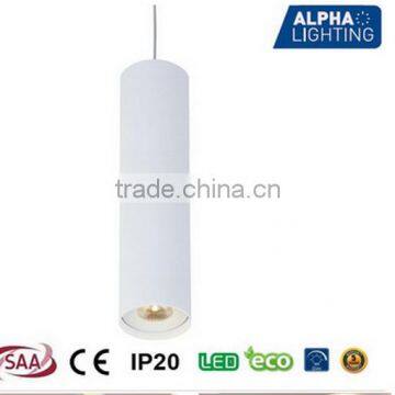 10W white and black round shape led commercial pendant light,commercial lighting