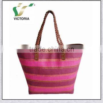 Paper Straw Beach Bag