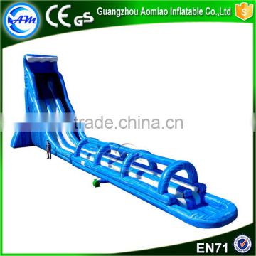 Water game equipment water slide manufacturer above ground pool water slide                        
                                                                                Supplier's Choice