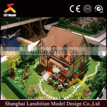 commercial style interior layout contruction building scale model