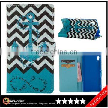 Keno PU Case for SONY Z4(Z3+), for Sony Z4 Case, Flip Leather Case for Sony Z4