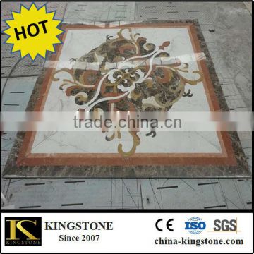 2014 new design marble floor medallions patterns marble tile patterns hot sale