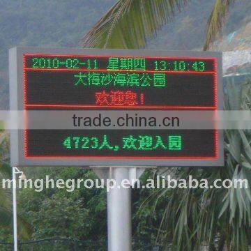 Double Color led display