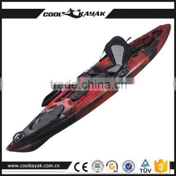 12ft One Seater Plastic Fishing Kayak Sale photo-2