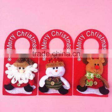 SD206 Merry christmas/Lovely christmas snowman , santa claus,reindeer door hanging/christmas decoration hanging door