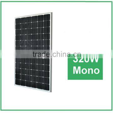 High efficiency and Good Quality with A grade solar cells 320W Monocrystalline solar panels , mono solar panel for solar system