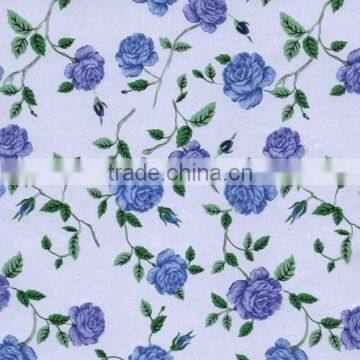 Flower Design Square Tablecloth Home Use Pvc Tablecover photo-2