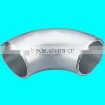 stainless steel pipe fitting 304/316 ANSI/ASME 90 degree elbow