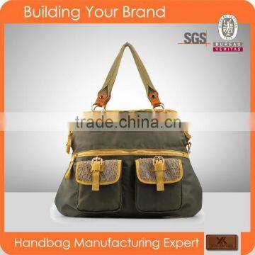 2307 woman water proof nylon handbag any color