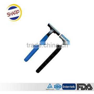 Male Gender and Disposable Shaving Razor with Steel Razor Blade