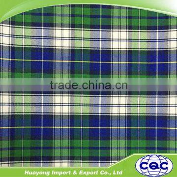 wholesale 100%polyester 300D*300D check school uniform fabric