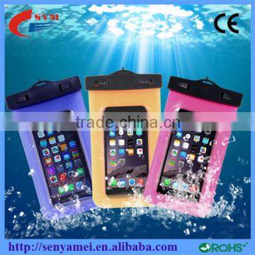 Beach Swimming Waterproof bag for phone Plastic Suitable for lots of mobile phone waterproof bag