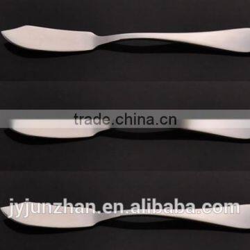 Stainless butter knife with high mirror polishing and low price