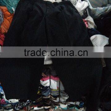 Hot Sale Men Tergal Pants in Bales,cheap but Good Quality Used Clothing