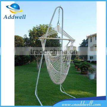 Outdoor Garden Cotton Rope Hanging Hammock Chair photo-2