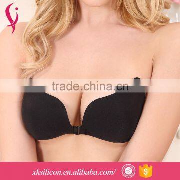 Custom Low Price Enhancement Backless Invisible Strapless Body Soft Breast Bra