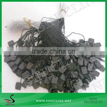 Sinicline Commonly Used Black Seal Tag Tie on Hang Tag