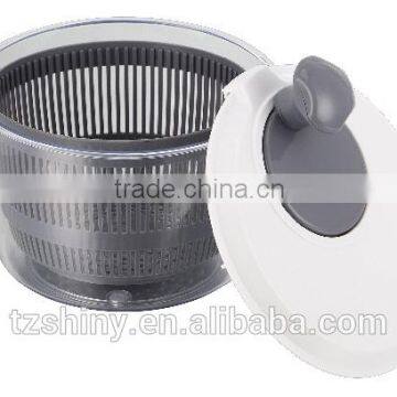 2016 BSCI Audit Taizhou Factory Plastic Salad Spinner With Crank Handle Plastic Salad Maker photo-3