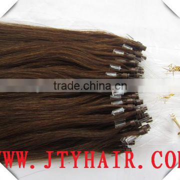 Cheap Price Hot Selling #6 Color Brazilian Micro Ring Hair Cuticle Remy Unprocessed Wholesale Virgin Brazilian Hair