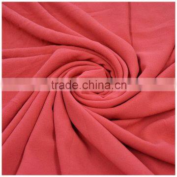 Light weight crepe chiffon plain 100%polyester indian chiffon silk fabrics