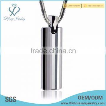 High quality custom shinny tungsten carbide pendant necklace
