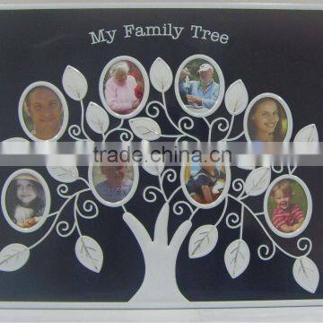 2014 aluminum photo frame family tree