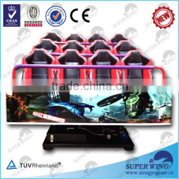 Hydraulic / electric cinema system 12 seats 3d 4d 5d game