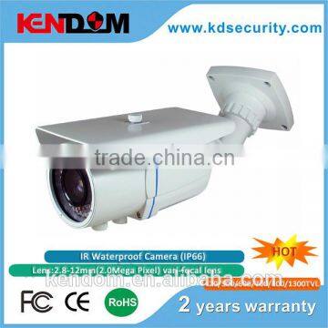 Kendom Popular CCTV Camera CVI Bullet Weather-proof Camera with Vari-focal lens