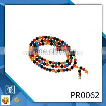 Cheap rosary natural-sandalwood-prayer-japa-mala yellow crystal rosary