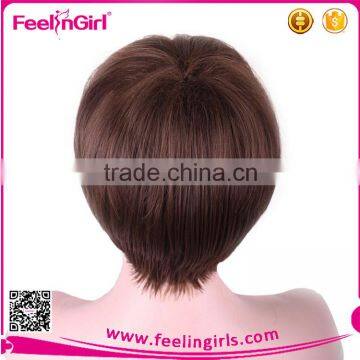 Wholesale Cheap Human Hair Full Half Lace Blonde Wig photo-6