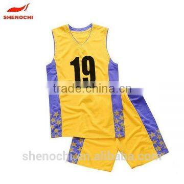 Hot sell customized quick dry basketball clothes