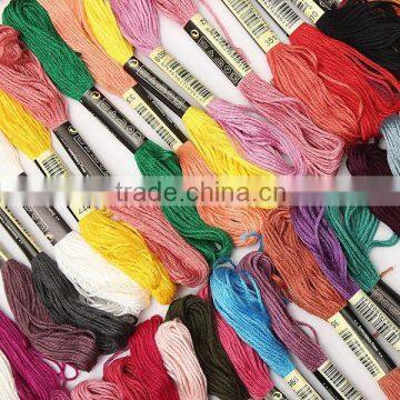 100pcs The Unique Style Anchor Cross Stitch Cotton Embroidery Thread Floss Sewing Skeins Craft Dofferent Colors photo-4