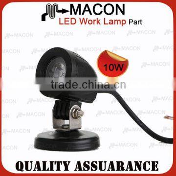 Factory ONsale Auto Part 10W 5inch Round Led Work Lights for Tractor, Forklift, Off-road, ATV, Excavator, Equipment Etc