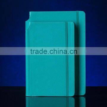 high quality leather journals with pen holder on spine