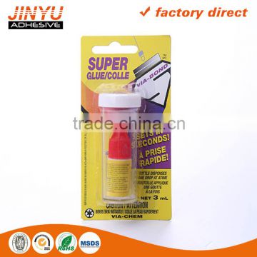 BV Certififcation Quick dry cyanoacnylate adhesive industrial 20g super glue