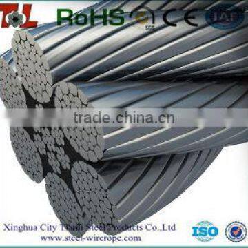 6xK36WS+IWRC Ungalvanized Compacted Wire Rope for Port Crane 32mm