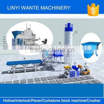 WT10-15 BIG DISCOUNT block cement machinery,cheap brick making machines