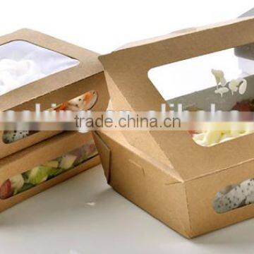 Food Grade Kraft Paper Take-out Packaging Box,fast Food Packaging Box photo-2