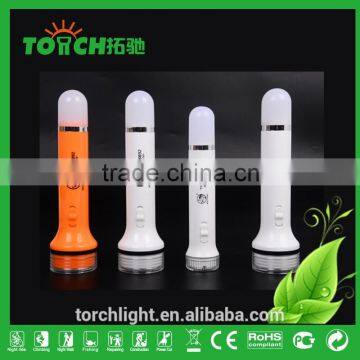 Newly Super Bright Plastic Rechargeable LED Torch With Charger photo-6