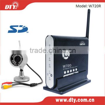 2.4ghz wireless mini camera dvr sd card, W720