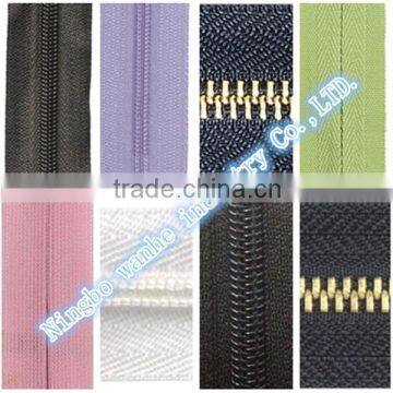 high quality #3 #5 #8 #10 #20 zipper Long Chain nylon zipper,