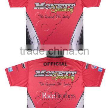 Digitally Sublimated Race Crew Shirt